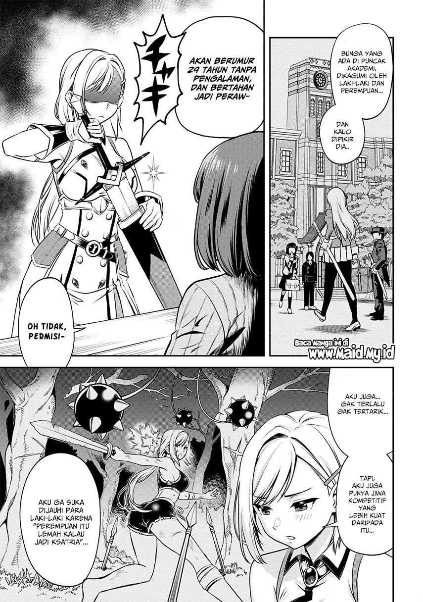 Toshiue Elite Onna Kishi ga Boku no Mae de Dake Kawaii chapter 1